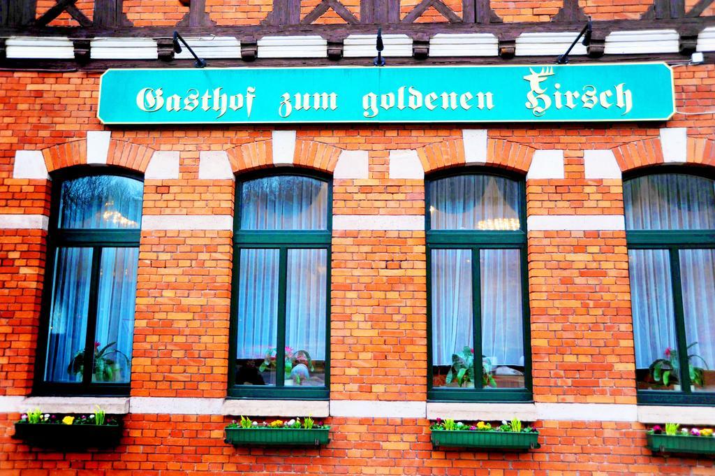 Hotel Zum Goldenen Hirsch Sankt Kilian Luaran gambar